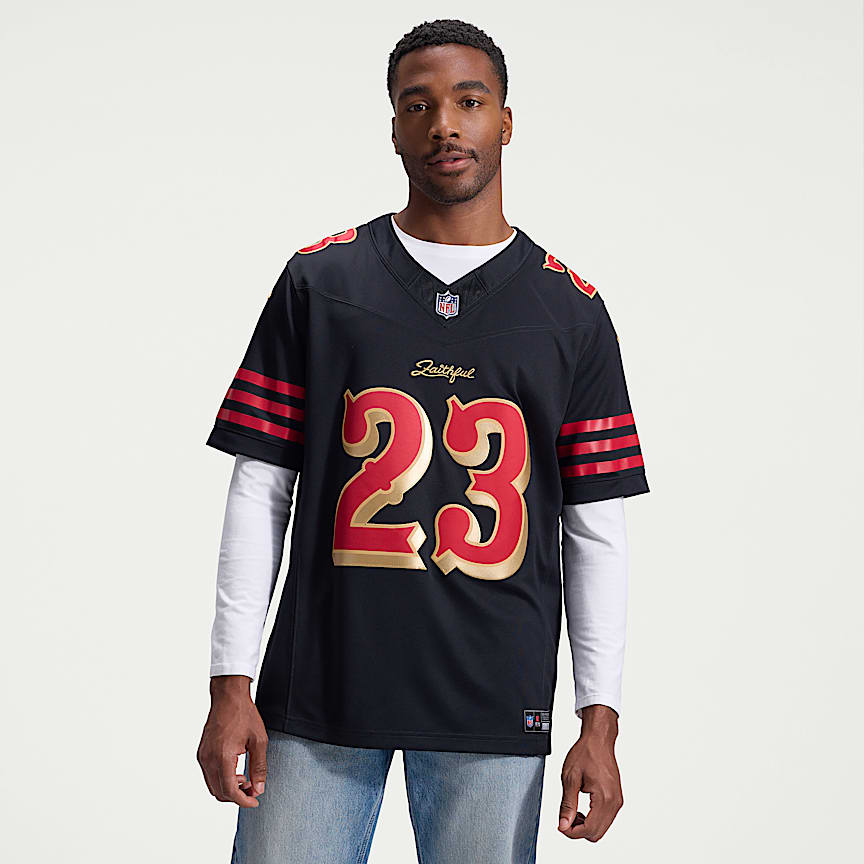 NIKE NFL コリン キャパニック ゲームシャツ 49ers 刺繍 迷彩 Brock Purdy San Francisco 49ers Rivalries Collection Men's Nike